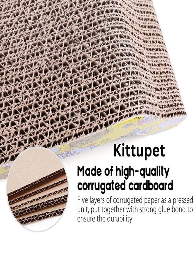 KittuPet Cats Favorite Cat Scratcher Lounge & Bed Brown - Basics Collection Cat Scratcher 1Pcs - Image 5